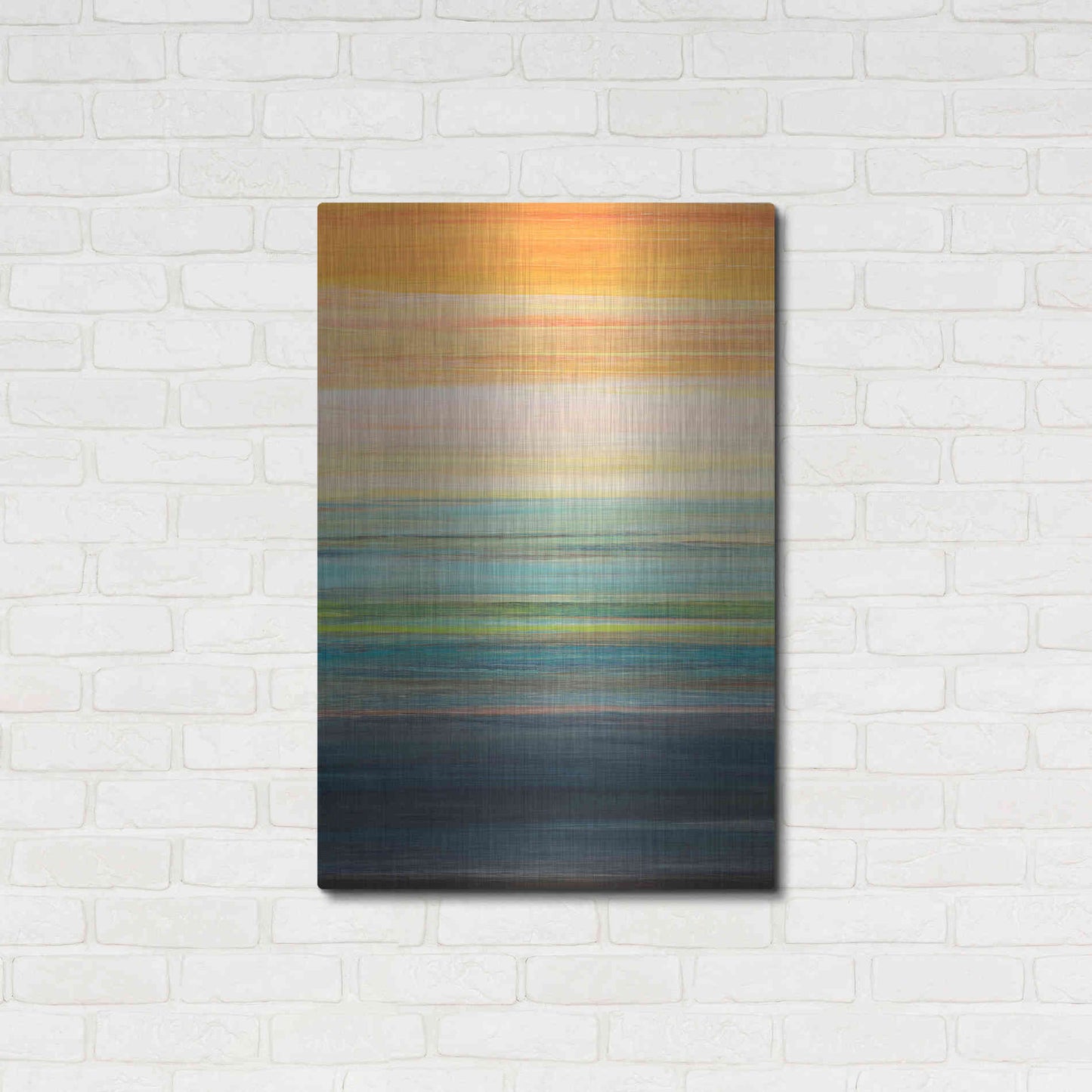 Luxe Metal Art 'The Magic Hour I' by Jodi Fuchs, Metal Wall Art,24x36