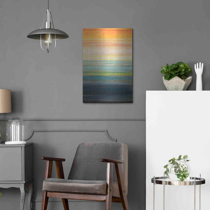 Luxe Metal Art 'The Magic Hour II' by Jodi Fuchs, Metal Wall Art,16x24