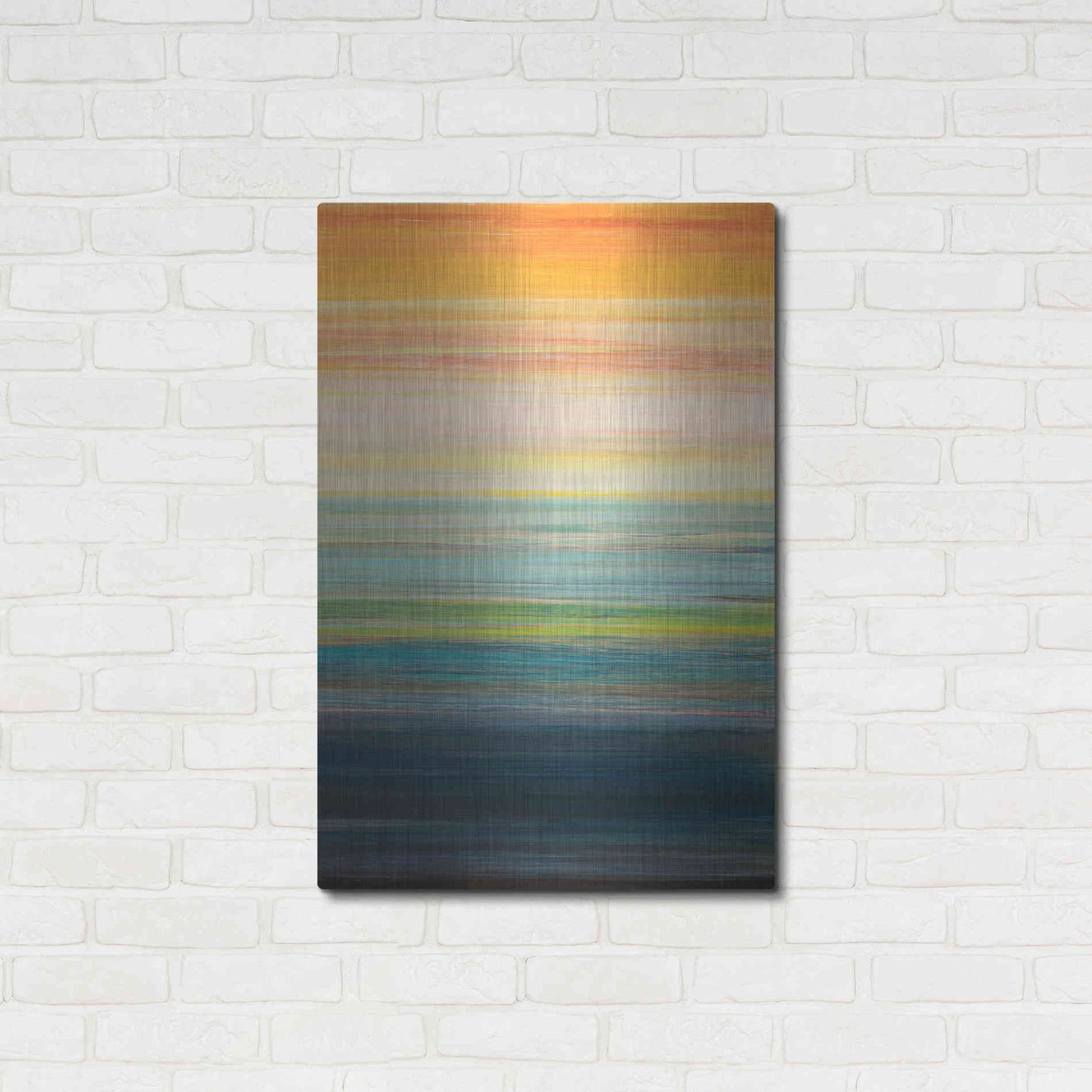Luxe Metal Art 'The Magic Hour II' by Jodi Fuchs, Metal Wall Art,24x36
