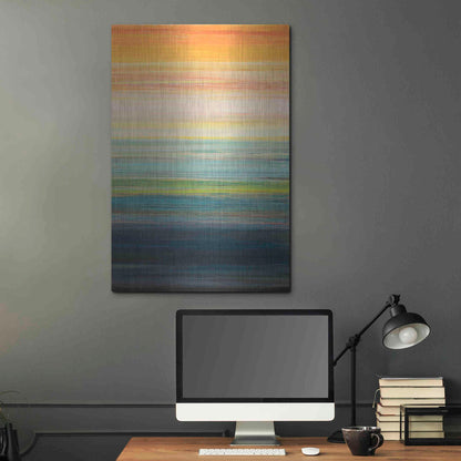 Luxe Metal Art 'The Magic Hour II' by Jodi Fuchs, Metal Wall Art,24x36