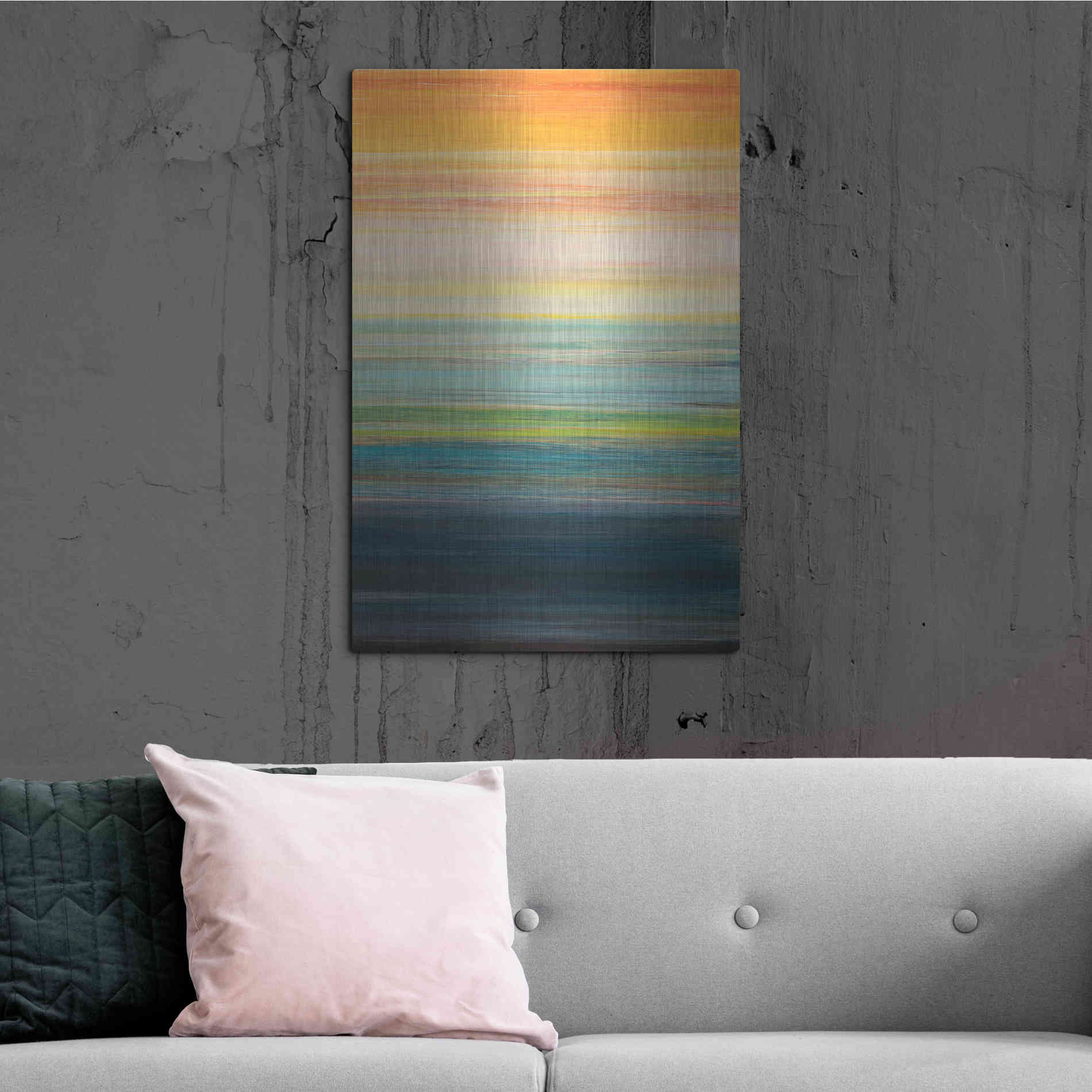 Luxe Metal Art 'The Magic Hour II' by Jodi Fuchs, Metal Wall Art,24x36