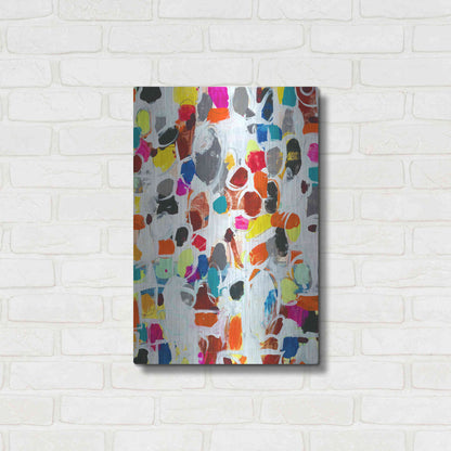 Luxe Metal Art 'Celebration I' by Jodi Fuchs, Metal Wall Art,16x24