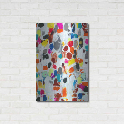 Luxe Metal Art 'Celebration I' by Jodi Fuchs, Metal Wall Art,24x36