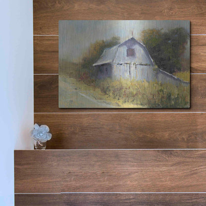 Luxe Metal Art 'Change of Seasons II' by Marilyn Wendling, Metal Wall Art,16x12