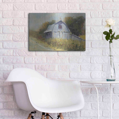 Luxe Metal Art 'Change of Seasons II' by Marilyn Wendling, Metal Wall Art,24x16