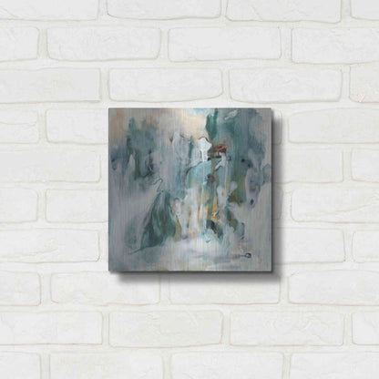 Luxe Metal Art 'New Vision I' by Lila Bramma, Metal Wall Art,12x12