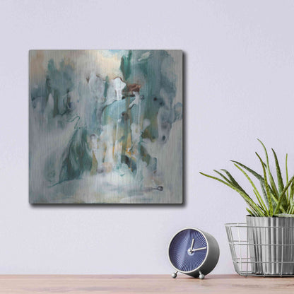 Luxe Metal Art 'New Vision I' by Lila Bramma, Metal Wall Art,12x12