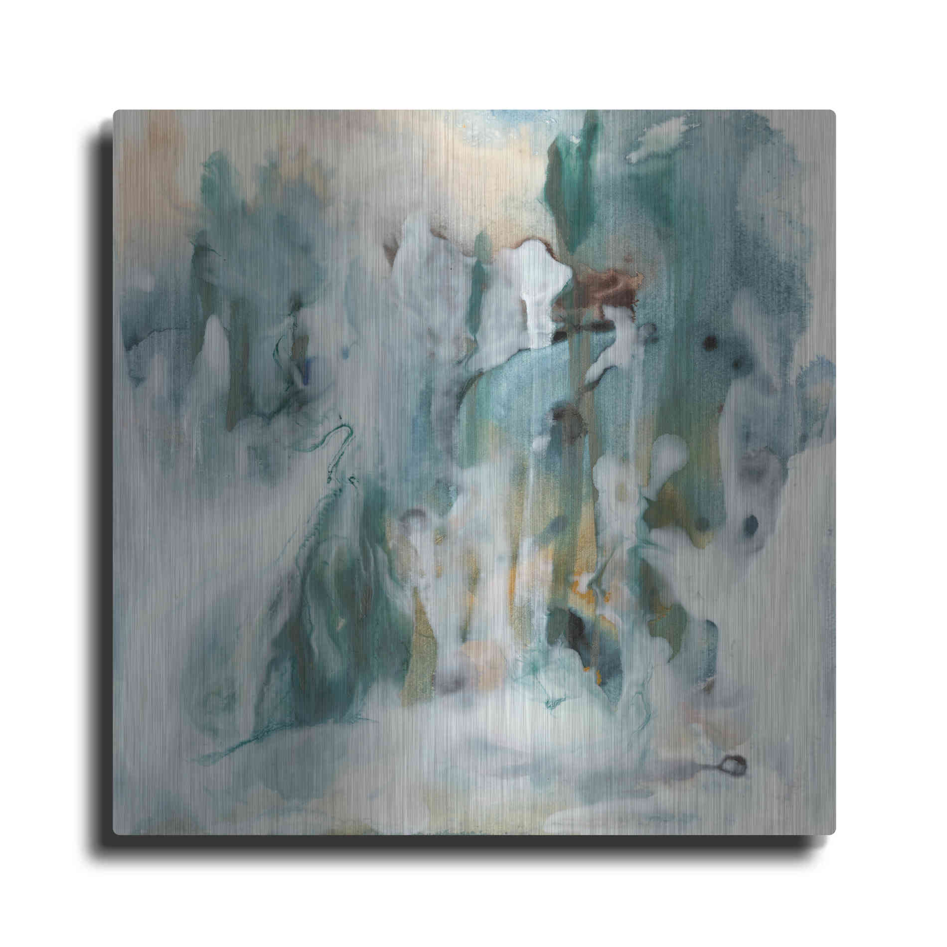 Luxe Metal Art 'New Vision I' by Lila Bramma, Metal Wall Art