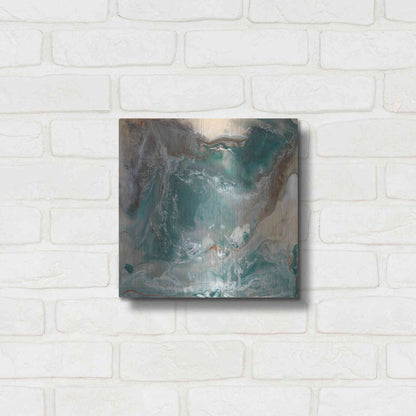 Luxe Metal Art 'Light Born Spirit III' by Lila Bramma, Metal Wall Art,12x12