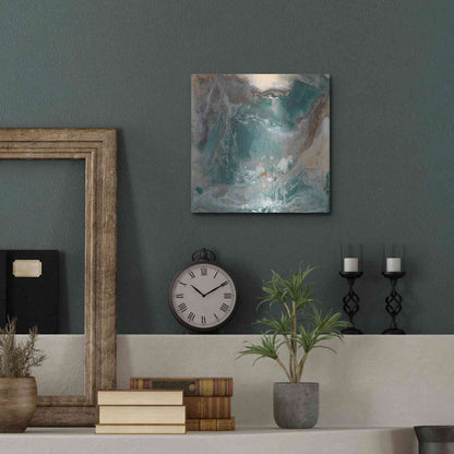 Luxe Metal Art 'Light Born Spirit III' by Lila Bramma, Metal Wall Art,12x12