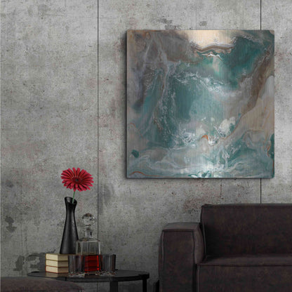 Luxe Metal Art 'Light Born Spirit III' by Lila Bramma, Metal Wall Art,36x36
