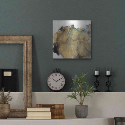 Luxe Metal Art 'Align with Life III' by Lila Bramma, Metal Wall Art,12x12