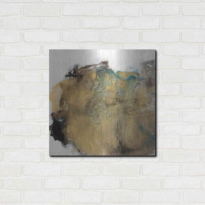 Luxe Metal Art 'Align with Life III' by Lila Bramma, Metal Wall Art,24x24