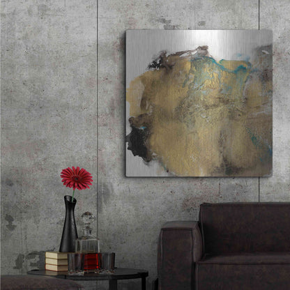 Luxe Metal Art 'Align with Life III' by Lila Bramma, Metal Wall Art,36x36