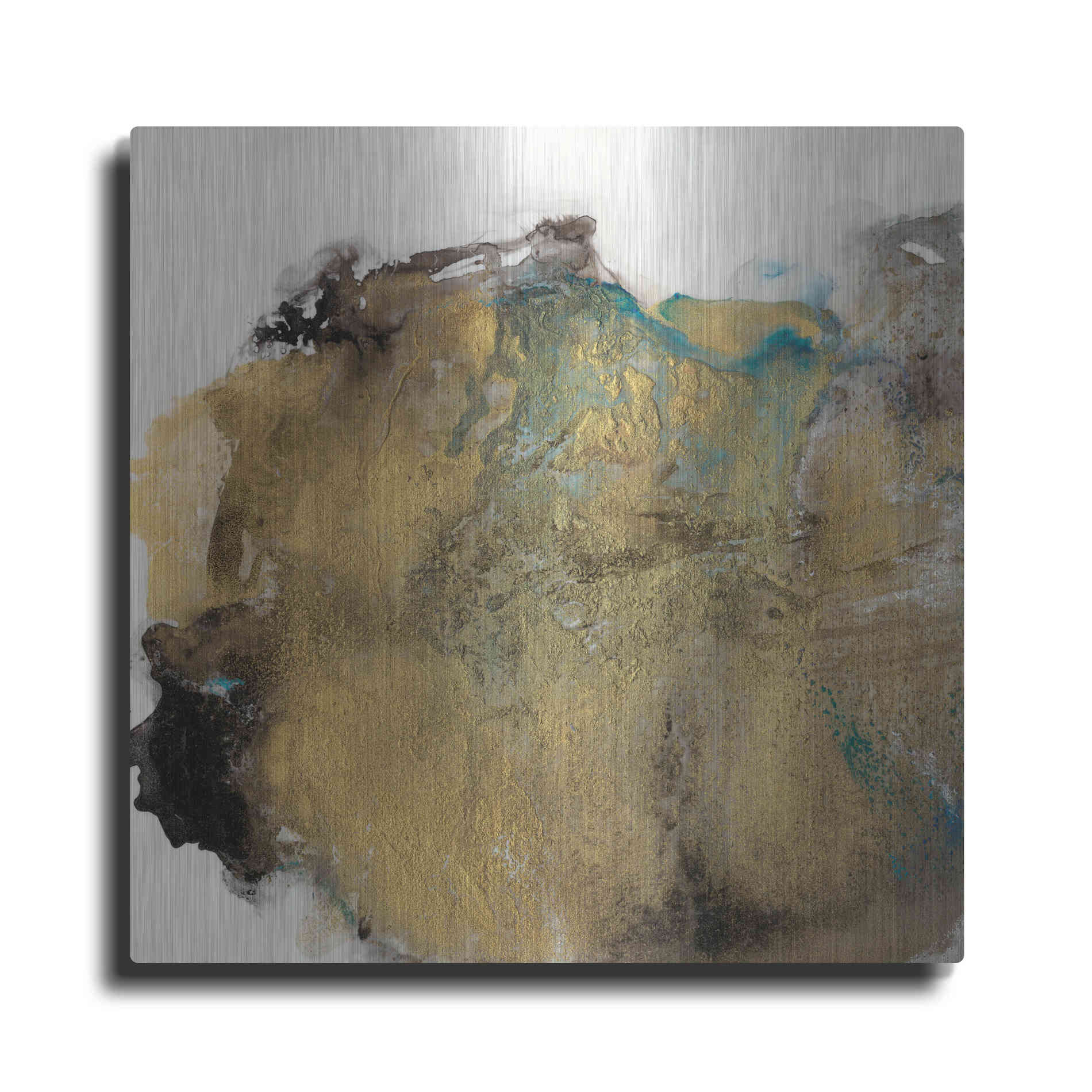 Luxe Metal Art 'Align with Life III' by Lila Bramma, Metal Wall Art