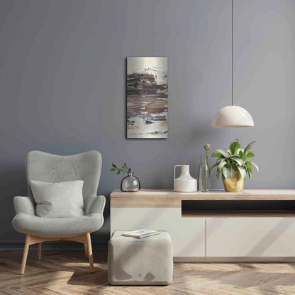 Luxe Metal Art 'No Attachment III' by Lila Bramma, Metal Wall Art,12x24