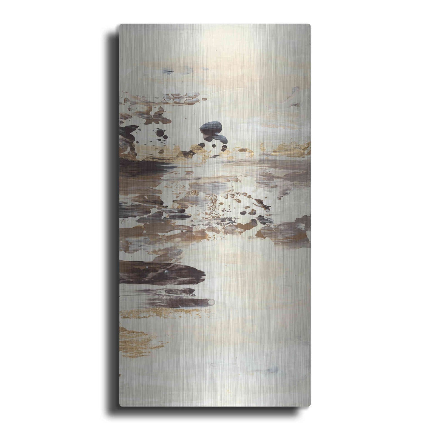 Luxe Metal Art 'No Attachment IV' by Lila Bramma, Metal Wall Art