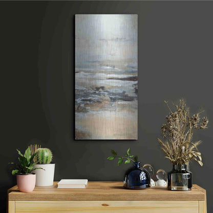 Luxe Metal Art 'Just Be III' by Lila Bramma, Metal Wall Art,12x24