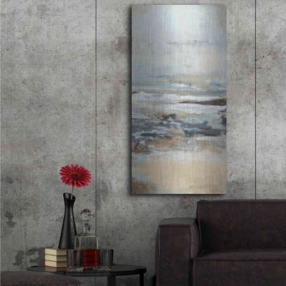 Luxe Metal Art 'Just Be III' by Lila Bramma, Metal Wall Art,24x48