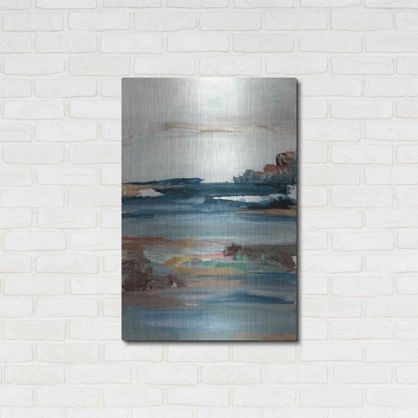 Luxe Metal Art 'Generosity III' by Lila Bramma, Metal Wall Art,24x36