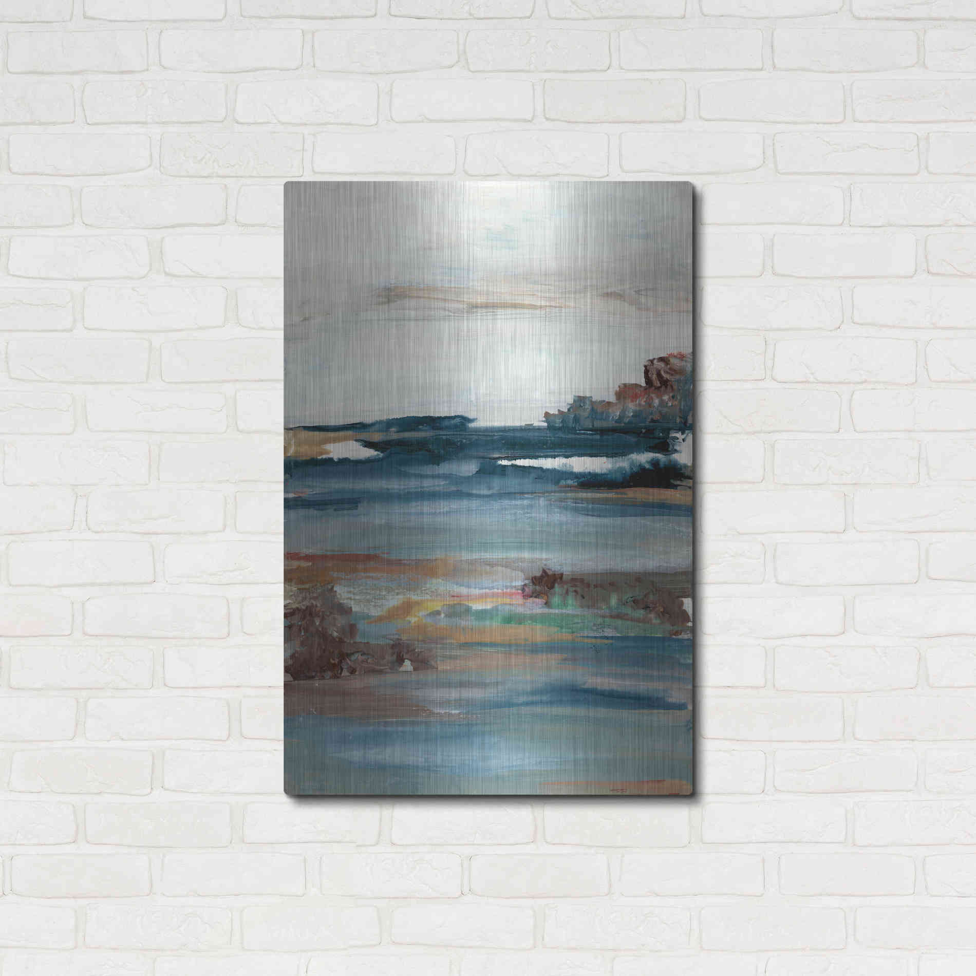 Luxe Metal Art 'Generosity III' by Lila Bramma, Metal Wall Art,24x36