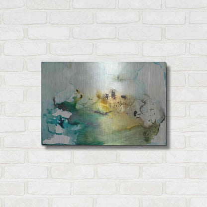 Luxe Metal Art 'Organic Abstract' by Lila Bramma, Metal Wall Art,24x16