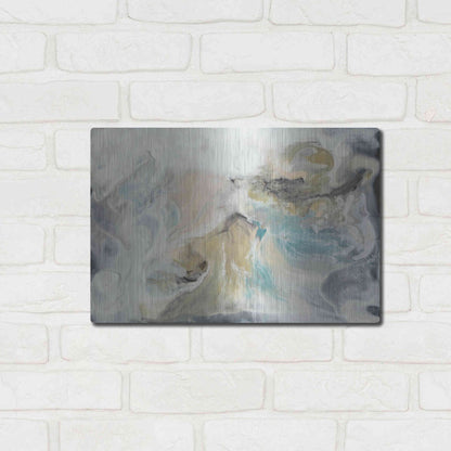 Luxe Metal Art 'Lord of Cycles I' by Lila Bramma, Metal Wall Art,16x12