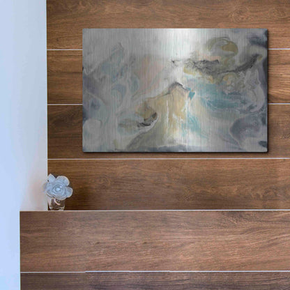 Luxe Metal Art 'Lord of Cycles I' by Lila Bramma, Metal Wall Art,16x12