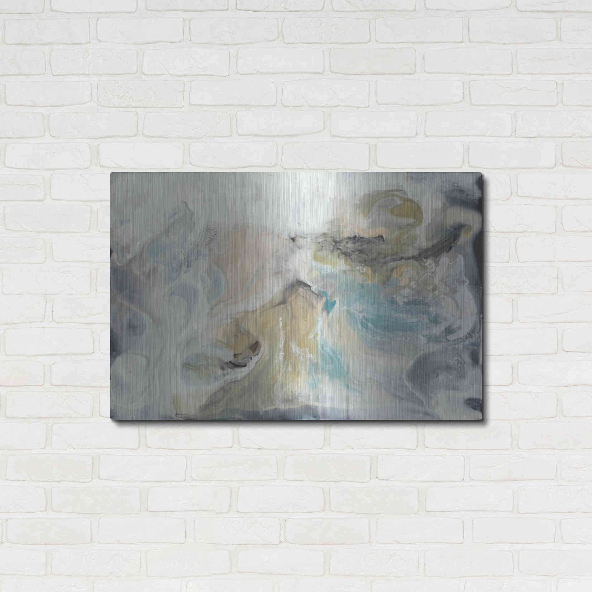 Luxe Metal Art 'Lord of Cycles I' by Lila Bramma, Metal Wall Art,36x24