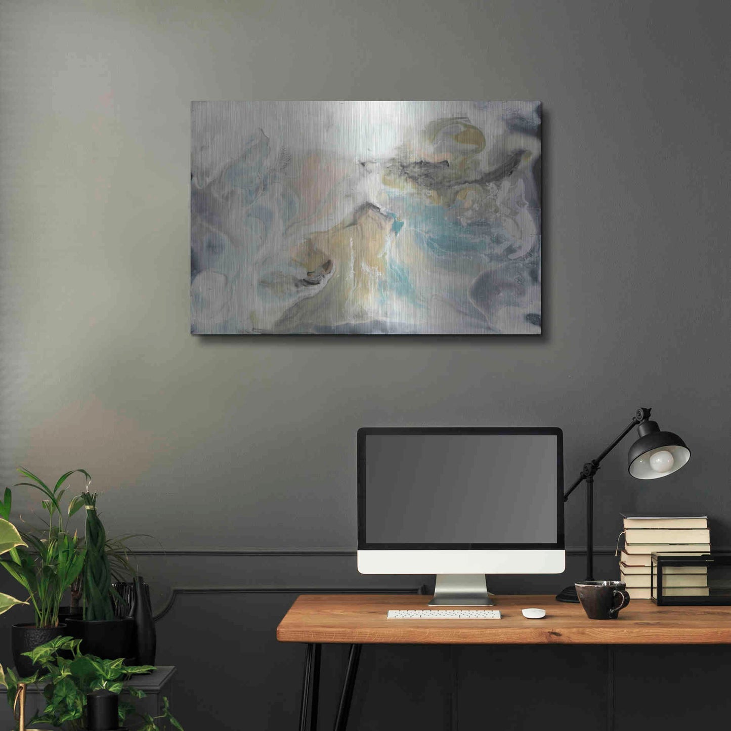 Luxe Metal Art 'Lord of Cycles I' by Lila Bramma, Metal Wall Art,36x24