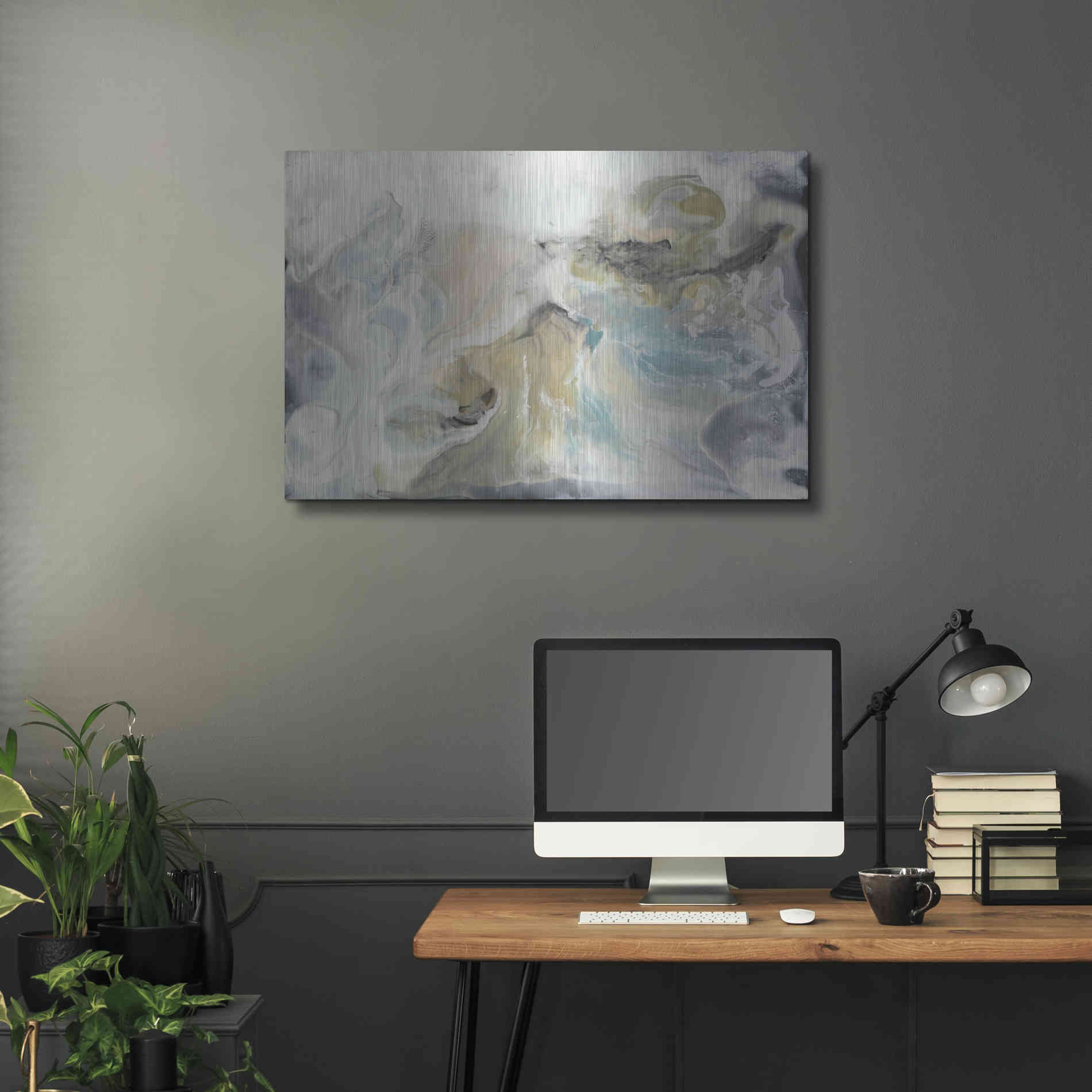 Luxe Metal Art 'Lord of Cycles I' by Lila Bramma, Metal Wall Art,36x24