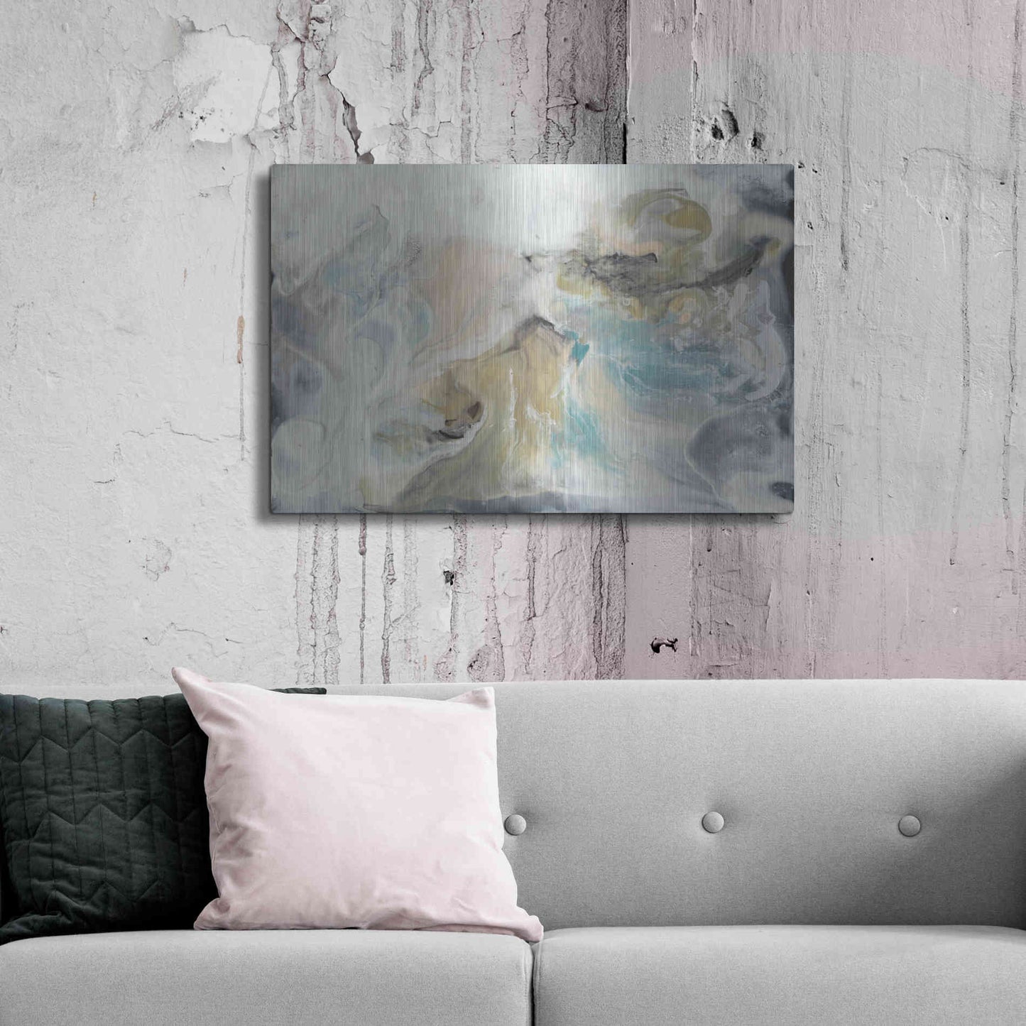 Luxe Metal Art 'Lord of Cycles I' by Lila Bramma, Metal Wall Art,36x24