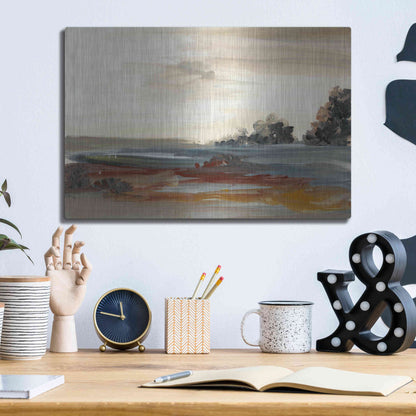 Luxe Metal Art 'Generosity IV' by Lila Bramma, Metal Wall Art,16x12