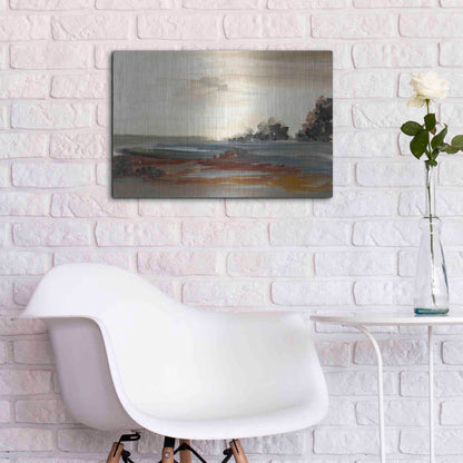 Luxe Metal Art 'Generosity IV' by Lila Bramma, Metal Wall Art,24x16