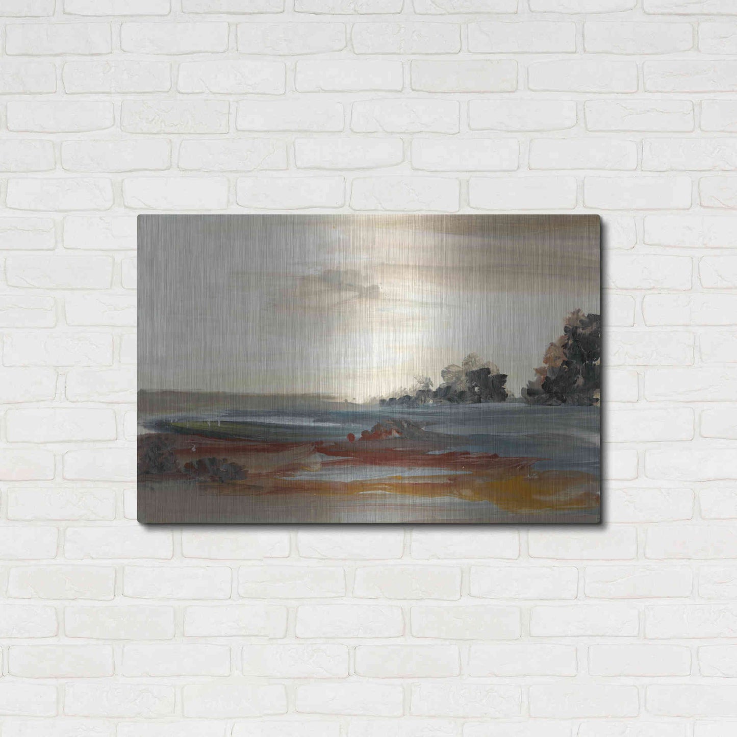 Luxe Metal Art 'Generosity IV' by Lila Bramma, Metal Wall Art,36x24