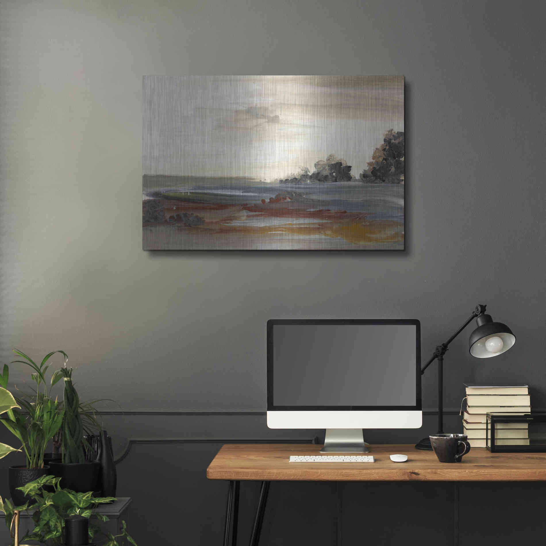 Luxe Metal Art 'Generosity IV' by Lila Bramma, Metal Wall Art,36x24