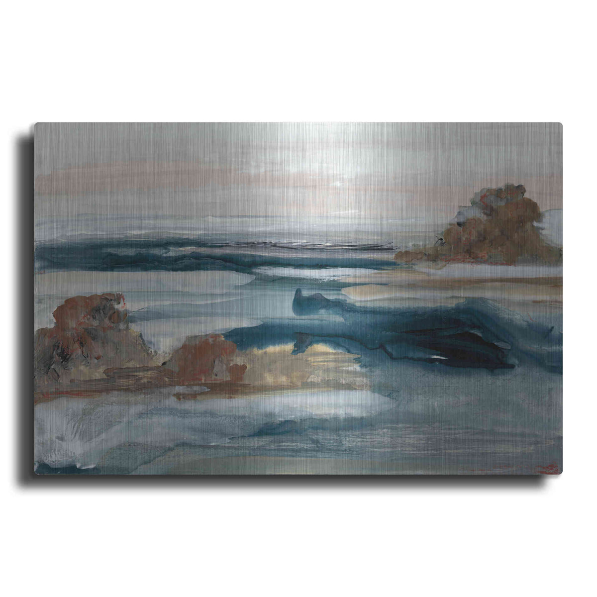 Luxe Metal Art 'Generosity V' by Lila Bramma, Metal Wall Art