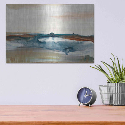 Luxe Metal Art 'Generosity' by Lila Bramma, Metal Wall Art,16x12