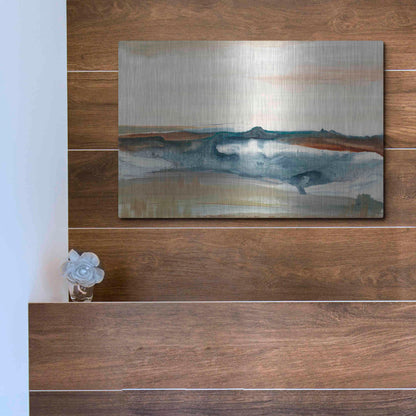 Luxe Metal Art 'Generosity' by Lila Bramma, Metal Wall Art,16x12