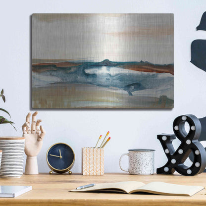 Luxe Metal Art 'Generosity' by Lila Bramma, Metal Wall Art,16x12