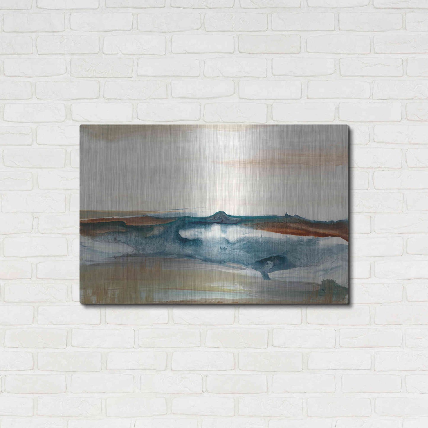 Luxe Metal Art 'Generosity' by Lila Bramma, Metal Wall Art,36x24