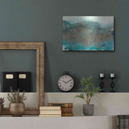 Luxe Metal Art 'Align with Life I' by Lila Bramma, Metal Wall Art,16x12