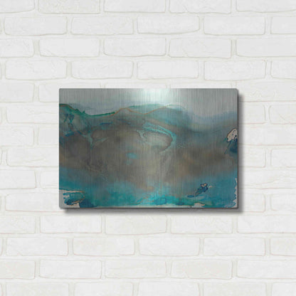 Luxe Metal Art 'Align with Life I' by Lila Bramma, Metal Wall Art,24x16