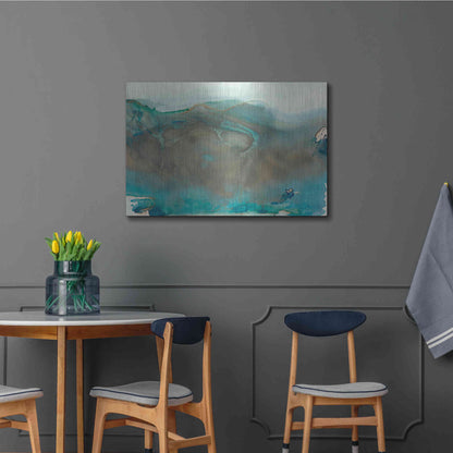 Luxe Metal Art 'Align with Life I' by Lila Bramma, Metal Wall Art,36x24