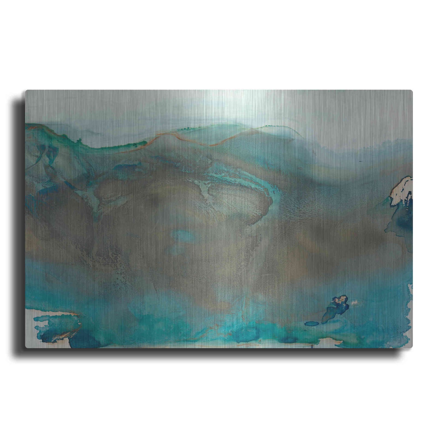 Luxe Metal Art 'Align with Life I' by Lila Bramma, Metal Wall Art