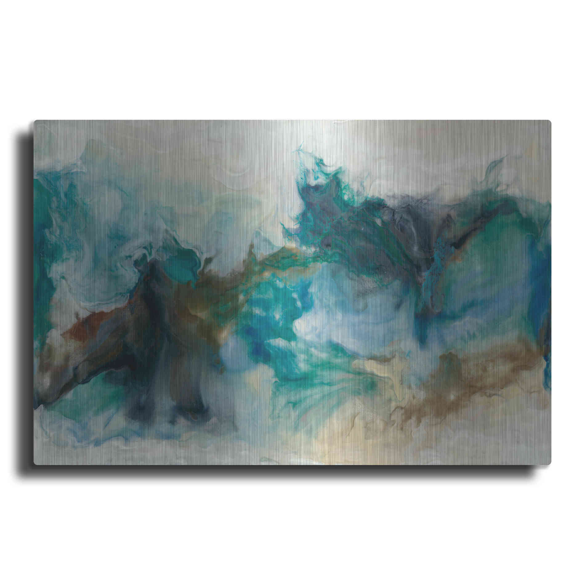 Luxe Metal Art 'Rejoice I' by Lila Bramma, Metal Wall Art