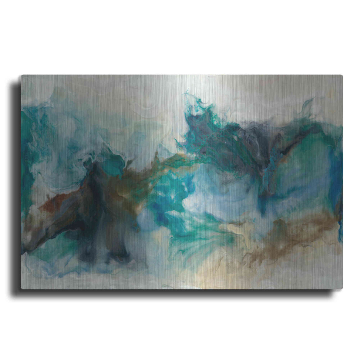 Luxe Metal Art 'Rejoice I' by Lila Bramma, Metal Wall Art