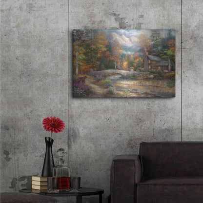 Luxe Metal Art 'Call of the Wild' by Chuck Pinson, Metal Wall Art,36x24