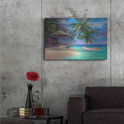 Luxe Metal Art 'Drift Away' by Chuck Pinson, Metal Wall Art,36x24