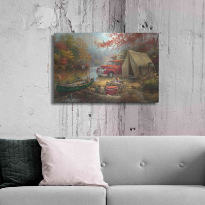 Luxe Metal Art 'Share the Outdoors' by Chuck Pinson, Metal Wall Art,36x24